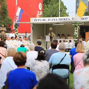 Nadbiskup Kutleša predvodio misno slavlje prigodom 20. obljetnice proglašenja Ivana Merza blaženim